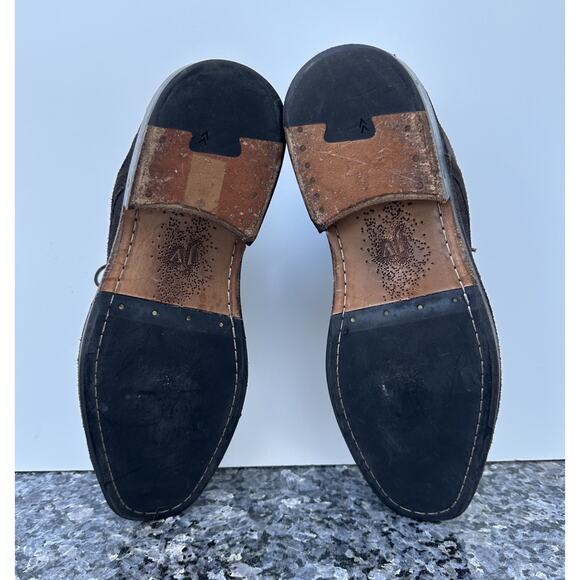 John Varvatos Y945 Men’s Size Size 8.5 Chukka Dark Brown Suede Boots main image 7